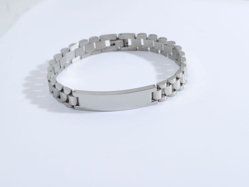 Catene per orologi in acciaio inossidabile Hot Selg 2024, placche curve, stili giapponesi coreani con caratteri incisi,_voghion.com