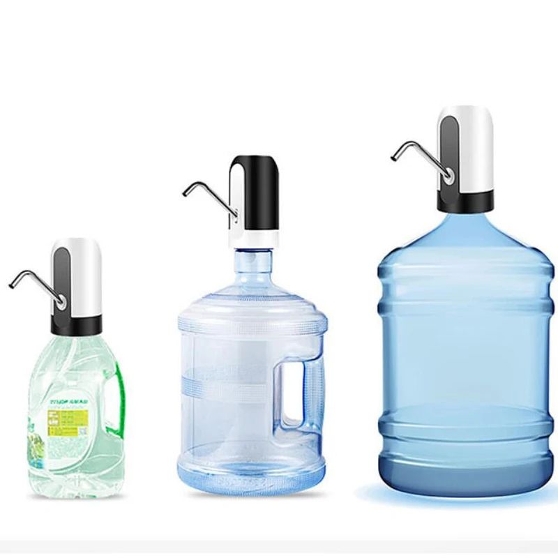 Electric Wireless Pumping Water Bottled Automatic Dispenser Bottle USB Rechargeable_voghion.com
