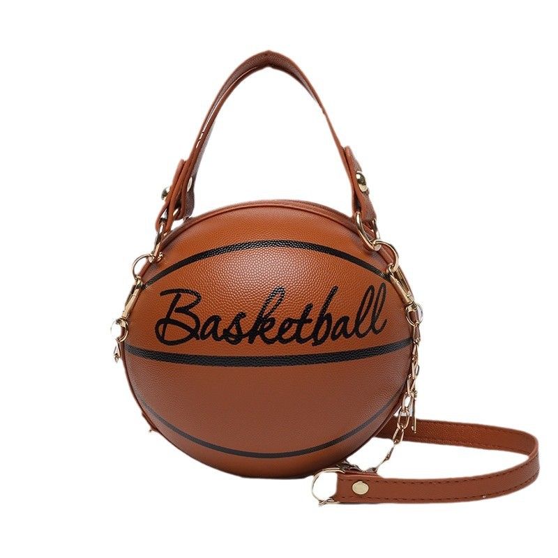 Palla rotonda personalizzata per donna 2024 autunno inverno nuova catena alla moda basket tracolla singola portatile_voghion.com