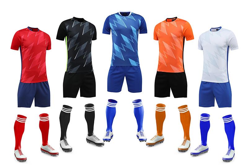 Speed Traiig Suit, Short Sleeved Shirt, Pritable Football Suit Set, Sweat Absorbig Breathable For Adults Ad_voghion.com