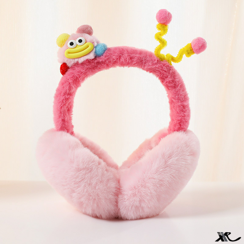 Lelijke en schattige poppen pluche oorkap Koudebestendige oorbeschermingstas Winter Wacky Ear Warme schattige oorkap Warme oorkap Vrouwelijke oorkap_voghion.com