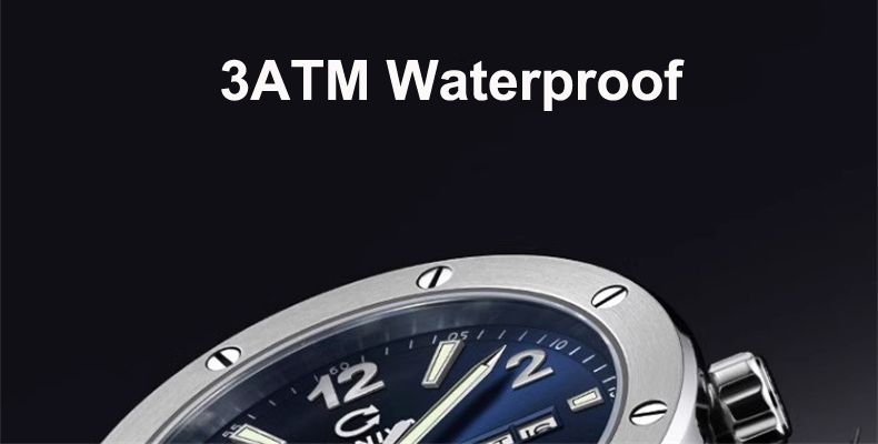 CARNIVAL Reloj Automático para Hombre, Movimiento Miyota Japonés, Reloj de Pulsera Mecánico, Resistente al Agua, Correa de Cuero de Alta Calidad, Reloj para Hombre_voghion.com