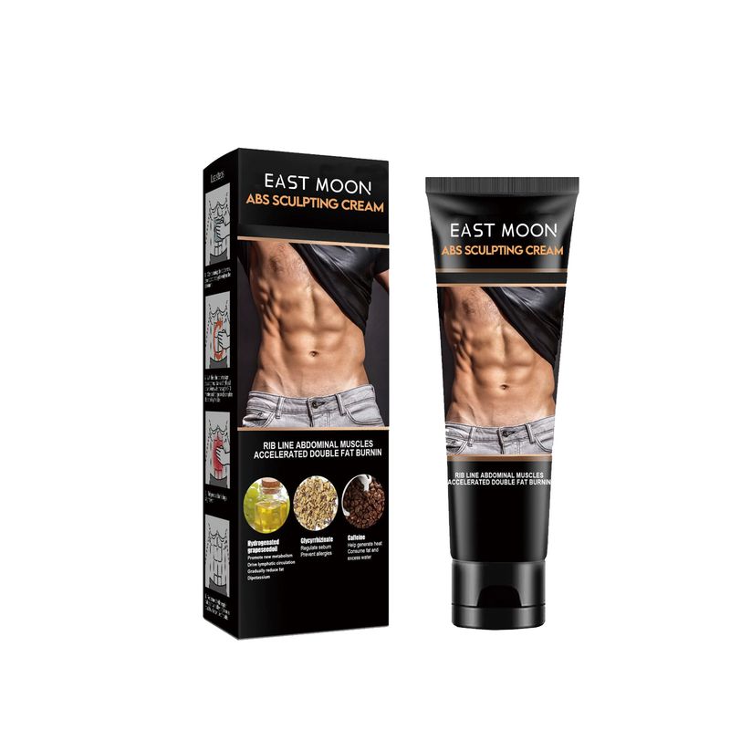 Exercício East Moon melhora a linha do colete, creme de massagem para firmar e modelar os músculos abdominais_voghion.com