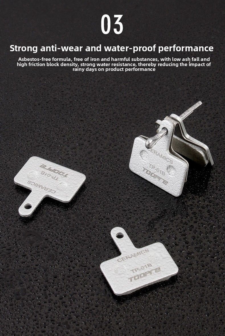 Disco per bicicletta TOOPRE completamente in metallo ceramico adatto per pastiglie freno M395 M355 M446 M315_voghion.com