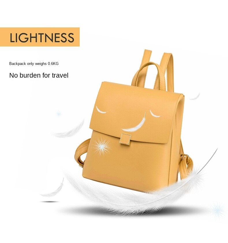 New Leather Backpack Women's Versatile Backpack Travel Leisure Soft Leather Women's Backpack Selection_voghion.com