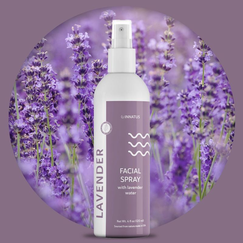 Lavender Facial Mist – 4oz Hydrating & Revitalizing Face Mist – Soothing Lavender-Infused Spray For Instant Hydration, Skin Refreshment, & Makeup Setting "_voghion.com