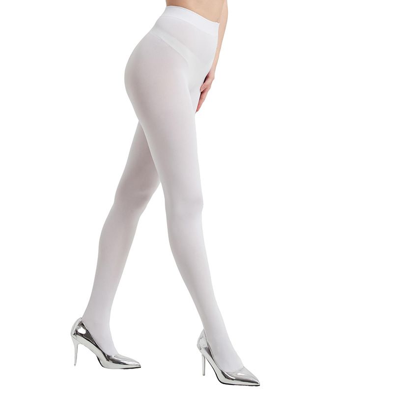 2025d 80D Velvet Pantyhose Multiple Sizes Colorful Bare Leg Artifact Autumn Winter One-Line Crotch Stockings_voghion.com