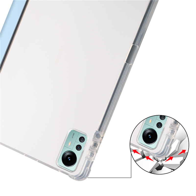 With Pencil Holder Funda For Mi Pad 5 Pro 12.4 2022 Case Tablet Coque For Xiaomi Mipad 5 Pro 12.4 Cover PU Leather Skin Shell_voghion.com