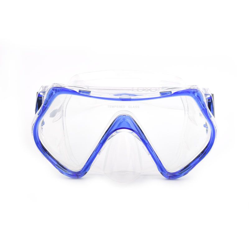 Schnorchelausrüstung für Erwachsene aus Silikon für Männer und Frauen, wasserdicht und beschlagfrei, Schwimmbrille für den Strand, Tauchzubehör_voghion.com