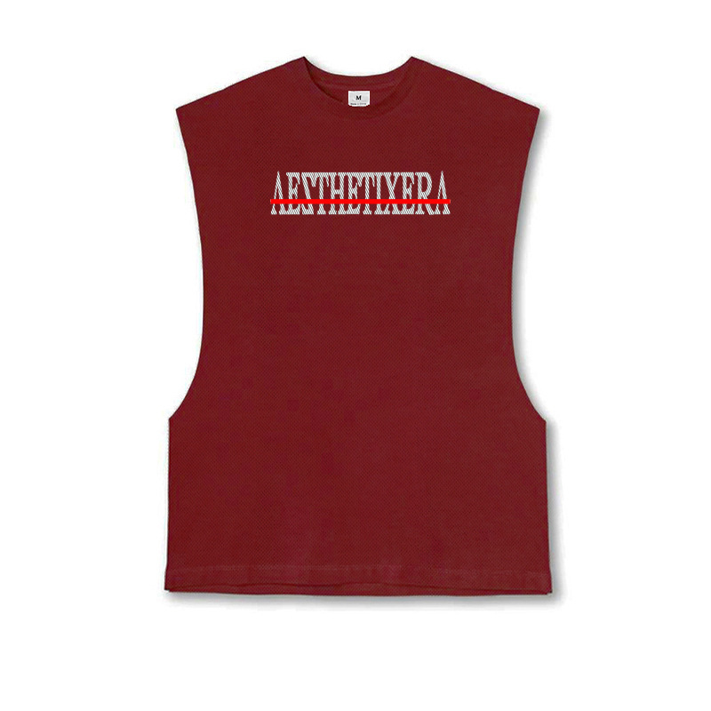 Fitness, schnell trocknendes Tanktop für Herren, lockeres Muskeltraining, Basketball, Sport-Top, ärmelloses Sweetheart-T-Shirt_voghion.com