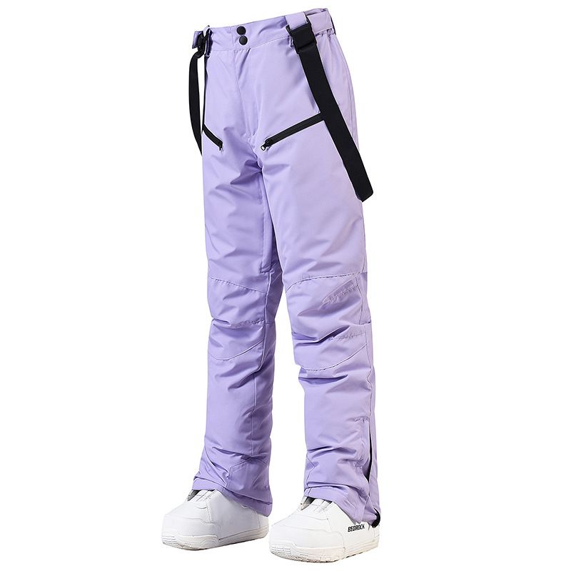 Neu Für Männer Frauen Mit Riemen, Winter Winddicht, Wasserdicht, Warm, Verdickt Snowboard Und Schnee Ski Hosen_voghion.com