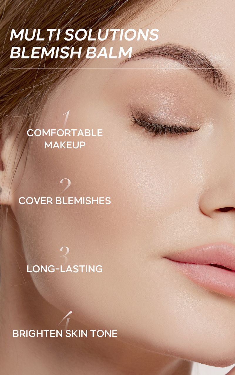 BB & CC Creams QUIYUM BB Cream (tube) 50g Moisturizing Skin Modification Cosmetics Makeup_voghion.com