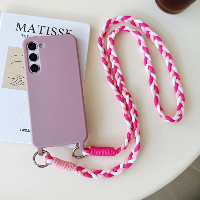 Crossbody Lanyard Case For Samsung Galaxy A15 A35 A55 A25 A05 A05S A14 A54 A34 A24 A13 A53 A73 A23 A33 A52 A12 A32 A72 Cover_voghion.com