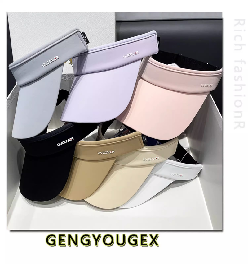 Japāņu UV Skriešana Tukšs Fem Vasaras Sports Brīvdabas Izejošais Lielās Karnīzes Ledus Zīds Vēsa Sajūta Nav Top Duck Mēle Cepures_voghion.com