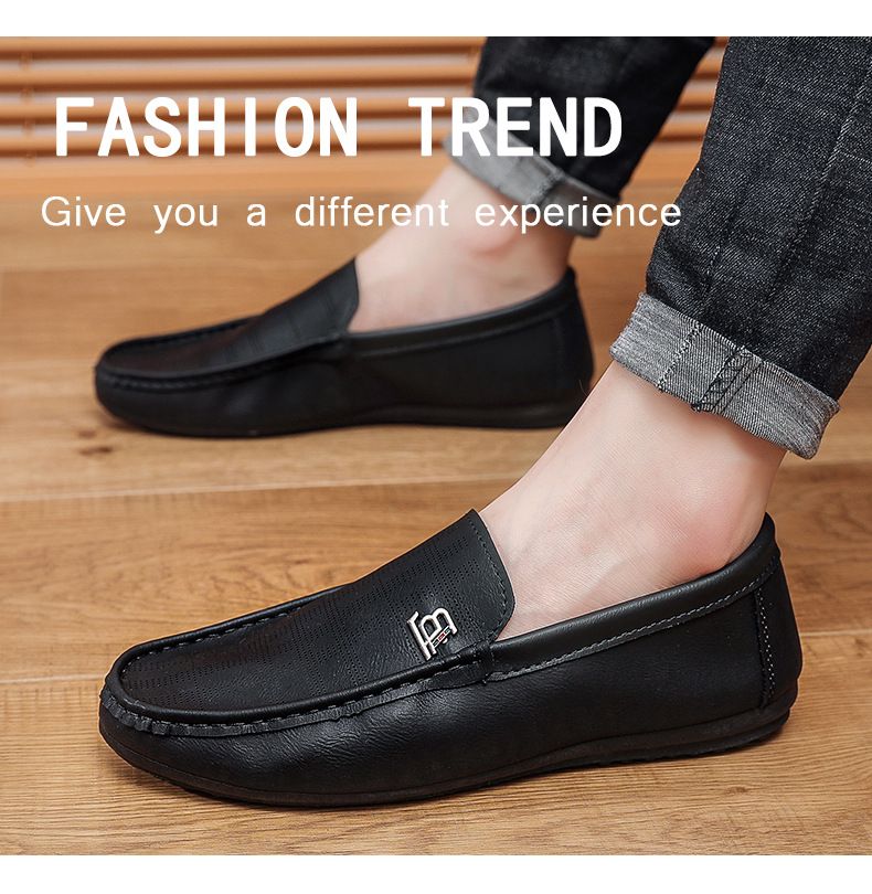 SHLIANG Scarpe casual da uomo con suola piatta e slip-on, traspiranti, comode, comode, di grandi dimensioni, con cuciture resistenti X0026_voghion.com