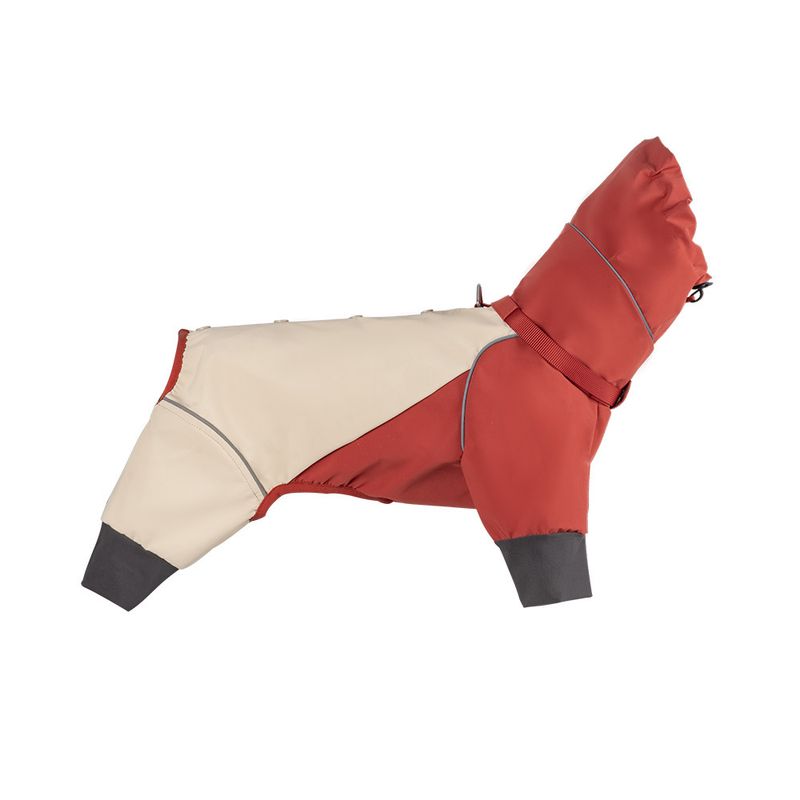 Pet Full Coverage Back-Opening Four-Legged Raincoat Windproof Belly-Wrapped Dog Outdoor Waterproof Jacket_voghion.com