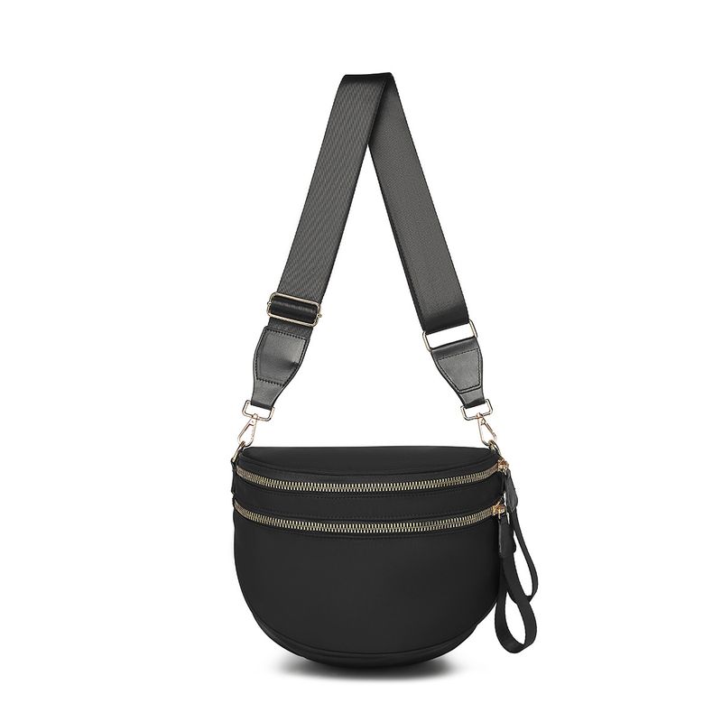 Borsa a tracolla da donna, versatile, alla moda, in tessuto Oxford, di grande capacità, leggera e impermeabile, sportiva_voghion.com