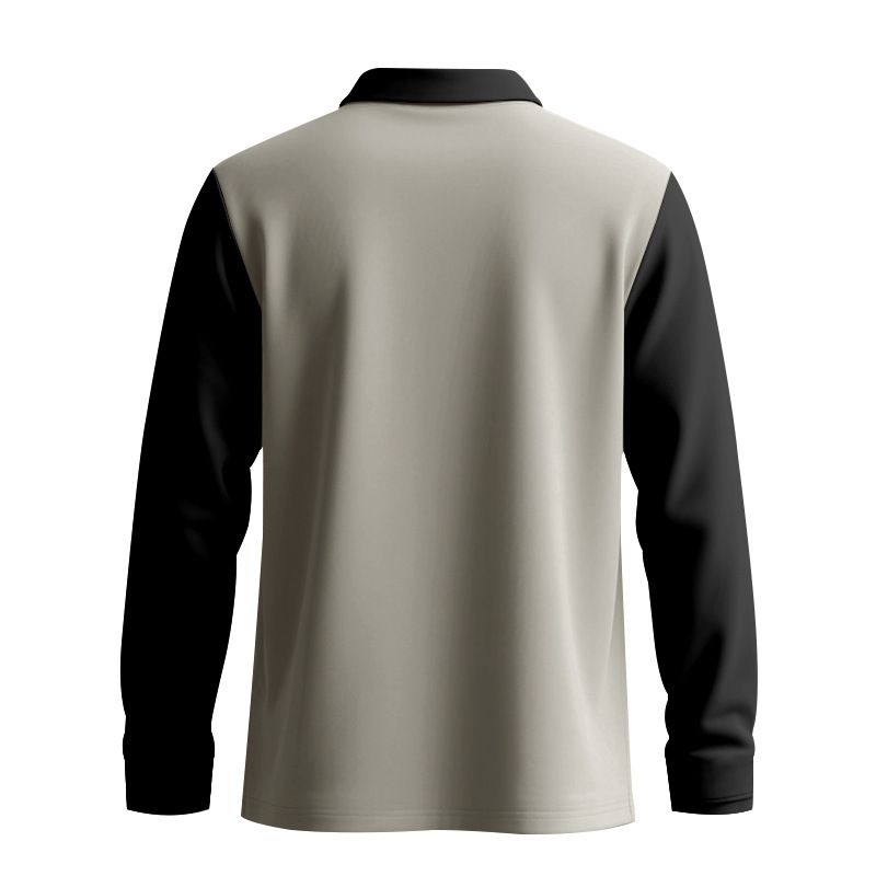 Men's Color Block Pullover Sweatshirt - Lightweight Fall Knit Hoodie For Casual & Sporty Look | Comfortable Polyester Blend | S-XXXL_voghion.com
