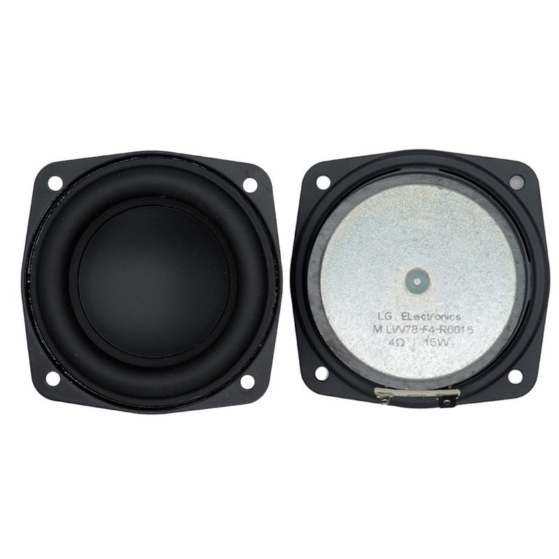 2 Ps 3 Inh 78MM Subwoofer Luidspreker 4 Ohm 15W Bas Audio Vierkante Woofer DIY Boekenplank Luidspreker Home Theater Geluid_voghion.com
