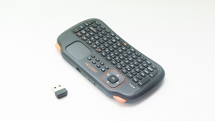 Computer-TV Android Box Drahtlose Fliegen USB Tastatur Mini Schlüssel Maus Anzug Touch Pad Fernbedienung_voghion.com