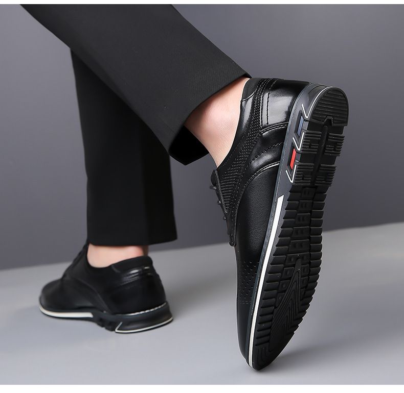Heren Zakelijke Schoenen Slip On Party Heren Schoenen Comfortabele PU Leren Schoenen Voor Mannen Trouwjurk Schoenen Voor Mannen Zapatos Hombre38-53_voghion.com