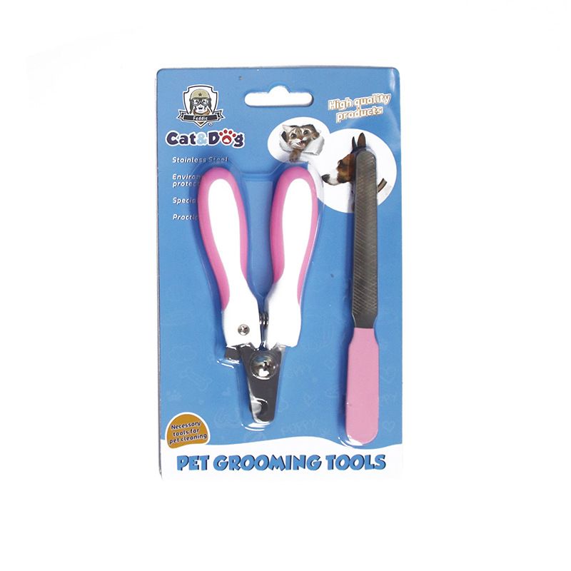 Grinding Clipper Set Cat Dog Stainless Steel Pet Nail Clippers_voghion.com