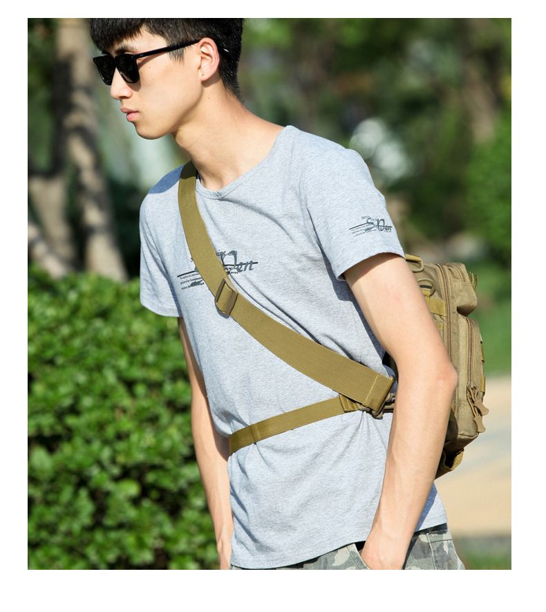 Luya Bag 2018 Nou Rucsac Tactic Camuflaj Geantă de Exterior pentru Bărbați Geantă de Piept Multifuncțională Umăr Crossbody Geantă cu Trei Scopuri_voghion.com