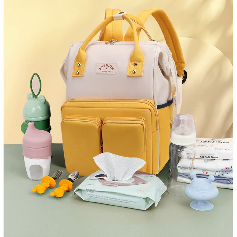 Multifunktionale, tragbare Mama-Tasche für Mütter, vielseitig einsetzbar, große Kapazität, wasserdicht, Mama-Tasche zum Tragen des Babys auf Reisen_voghion.com