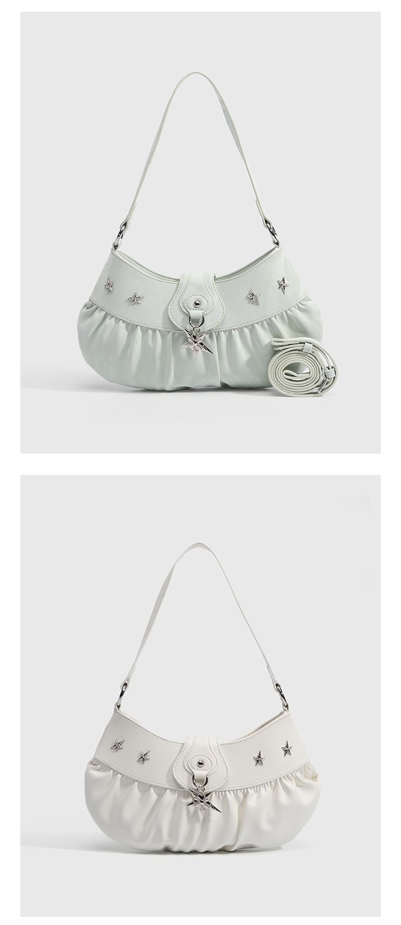 Borsa a tracolla plissettata versatile_voghion.com