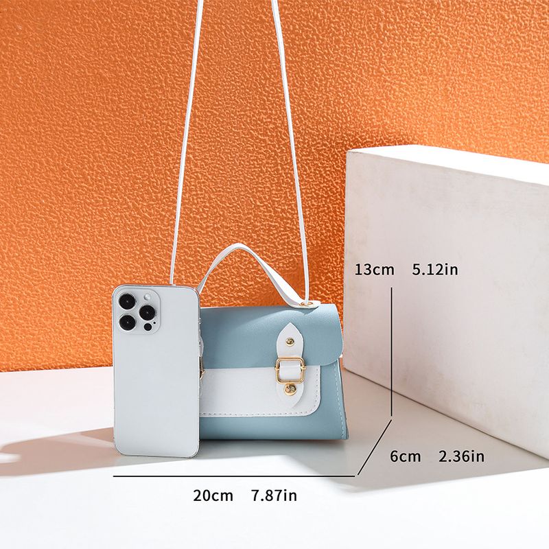 Borsa a tracolla da donna, piccola, quadrata, in un unico pezzo, stile 2025, nuova moda, laminazione bifacciale, semplice, fresca, dolce e versatile._voghion.com