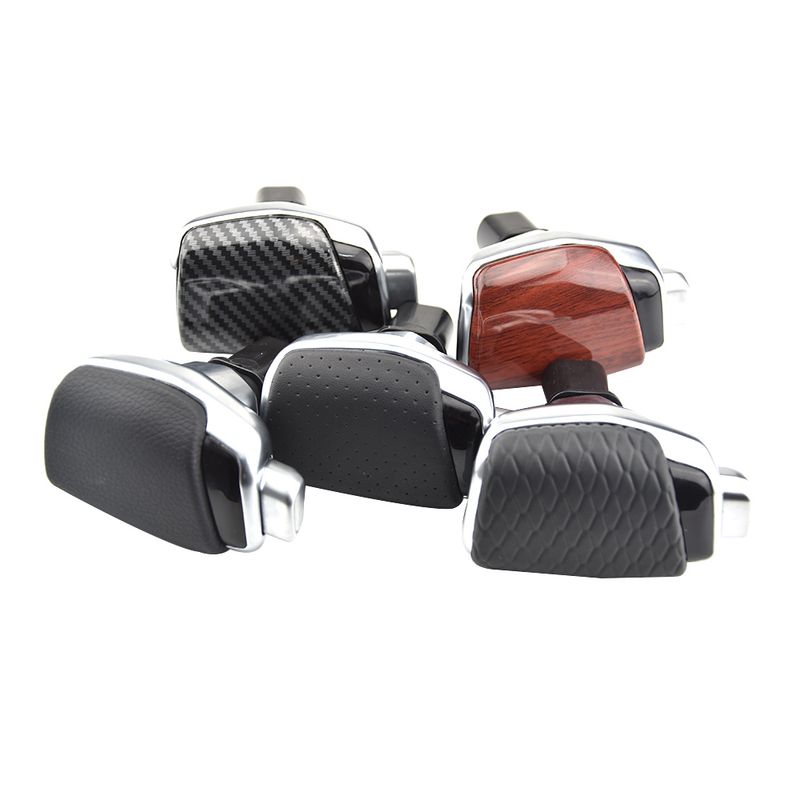 Pommeau de levier de vitesse automatique en cuir Styg, pour Hyundai IX35, IX25, Mistra, Tucson, Kia Sportage R, K4, K3_voghion.com