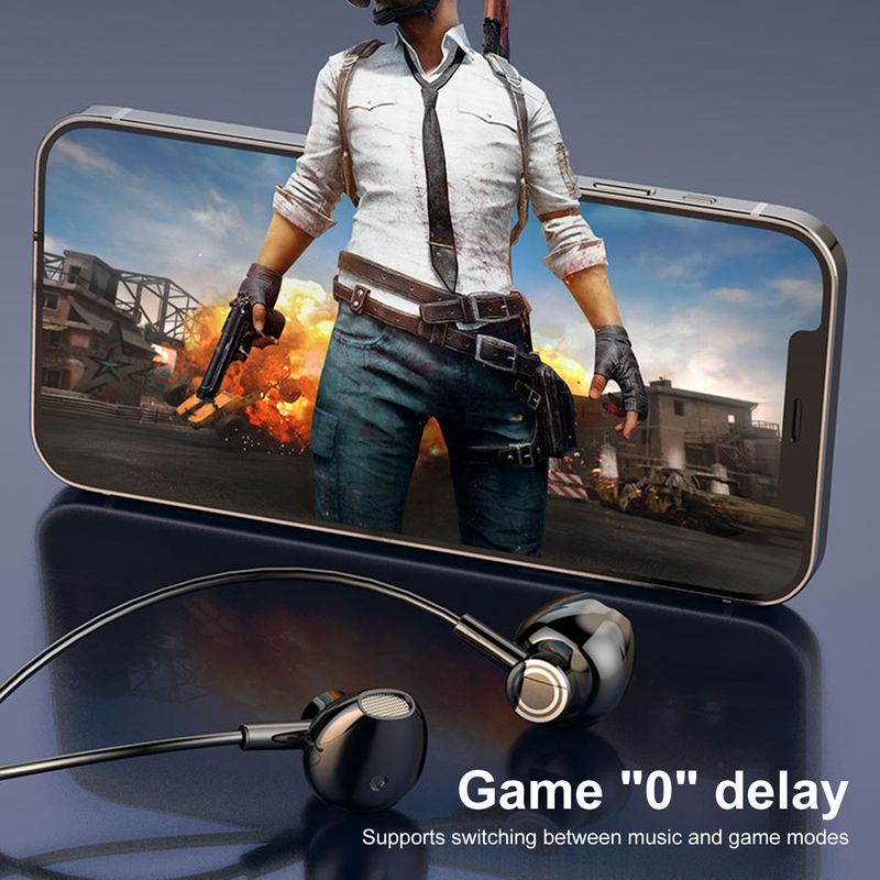 Draadloze oordopjes Surround Sound Effect Mega Bass Ergonomisch Bluetooth-compatibel 5.2 Sport-nekhangende oortelefoon voor Fiess_voghion.com