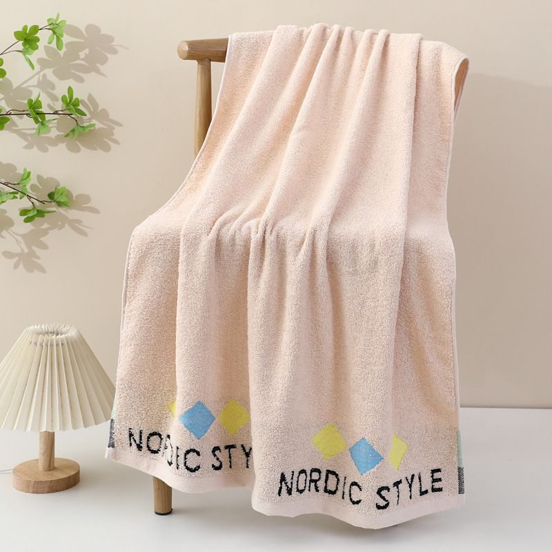 Badhanddoek van 100% katoen - Unisex, verdikt, zacht en zeer absorberend, voor bad, arbeidsongevallen en cadeaus_voghion.com