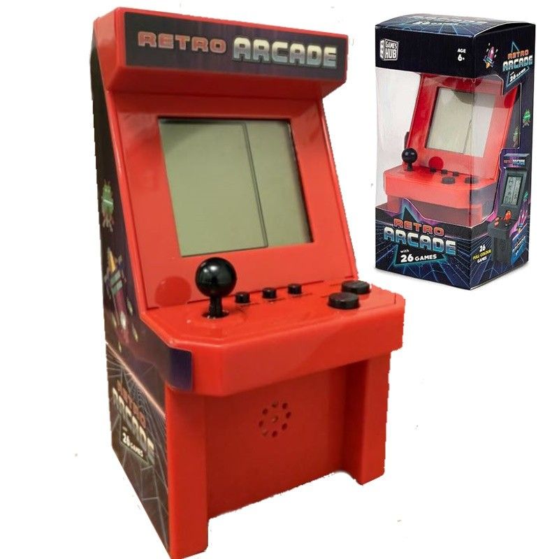 Mini Retro Arcade Machine With 26 Games Electronic Handheld Video Gaming Toy_voghion.com