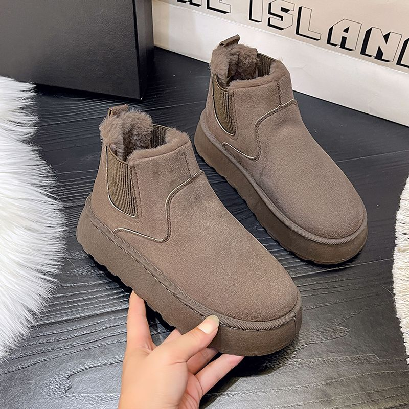 Značkové tovární zimní bavlněné izolační, protiskluzové, nepromokavé sněhule pro ženy_voghion.com