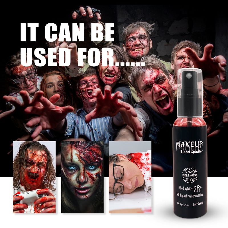 Halloween Plasma Spray Simulatie Rekwisieten Vampier Zombie Grappige Make-up_voghion.com
