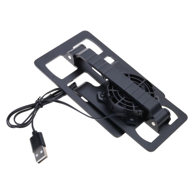 Portable Fan Heat Dissipation For Cellphone Tablet Holder Cooling Stand Support H8WD_voghion.com