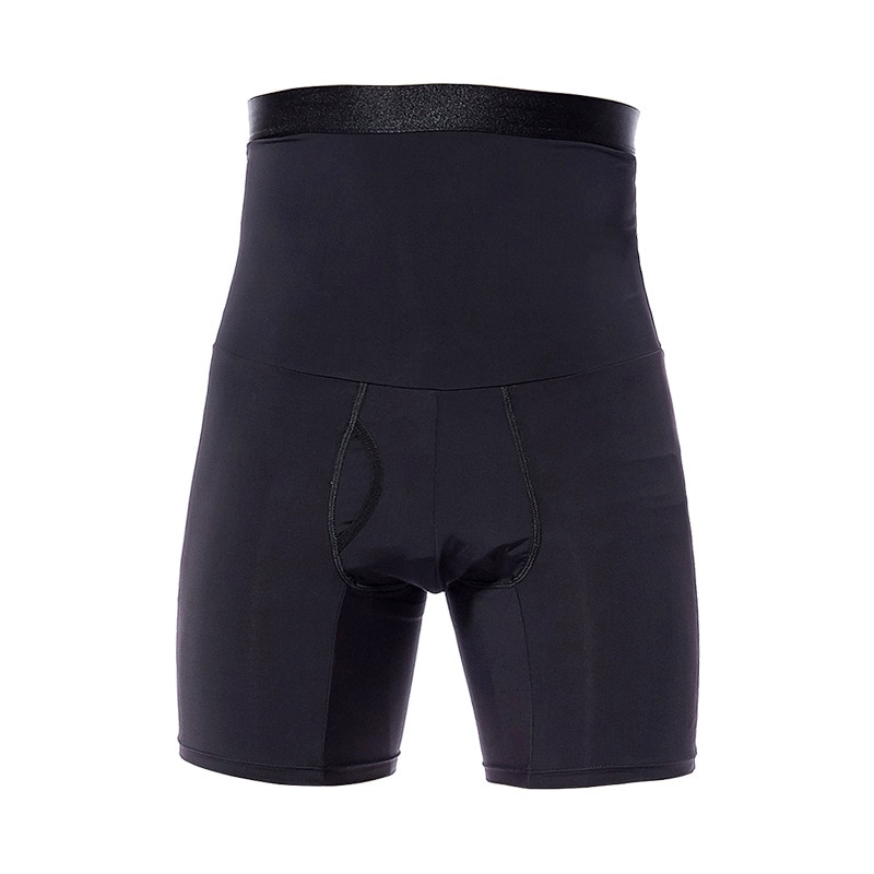 Männer Abnehmen Body Trainer Hohe Taille Steuer Höschen Kompression Unterwäsche Bauch Bauch Shaper Shorts_voghion.com