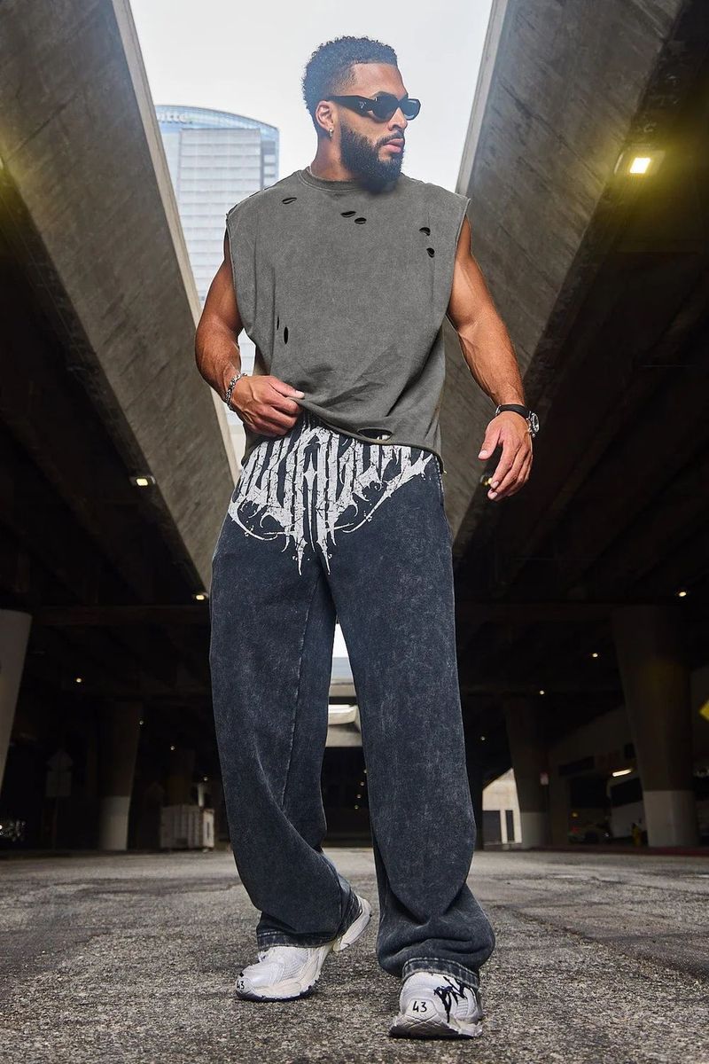 Men’s Straight-Leg Jogger Pants – Gym & Casual Sweatpants (4 Colors, S-XXL) | Breathable Cotton With Stretch_voghion.com
