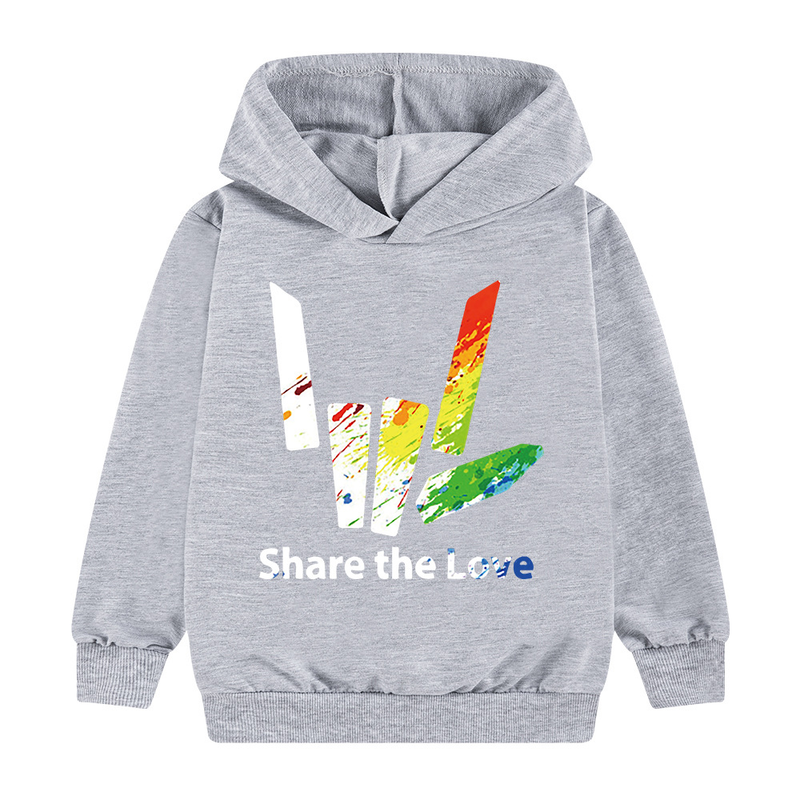 Gyerek kapucnis pulóver tavaszi és őszi rajzfilm mintával_voghion.com