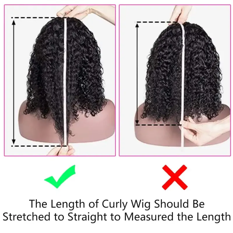 Perruque Bob Courte Ondulée Perruques De Cheveux Humains Ondulés Perruque Frontale Ondulée_voghion.com