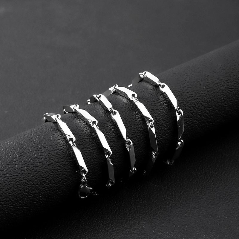 Titanium Non-Fading Snake Bone Men's Necklace Hip Hop Cuban Stainless Steel Sweater Clavicle Chain_voghion.com