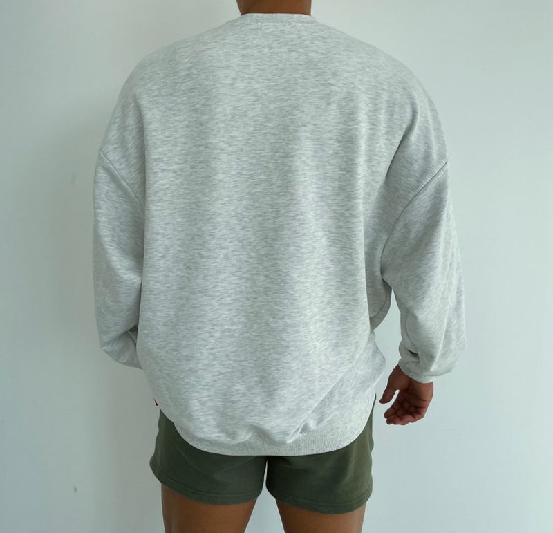 Sonbahar ve Kış Yuvarlak Yaka Fitness Koşu Antrenmanı, Uzun Kollu Alt Gömlek, Brother Pamuklu Spor Sweatshirt, Erkek_voghion.com