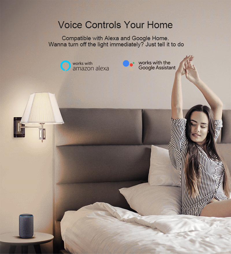 Sonoff 4CH PRO R3 Wifi Smart Inter Inching Lock-Modus DIY Timer-Schalter über Ewek APP Arbeiten mit Alexa Google Home_voghion.com