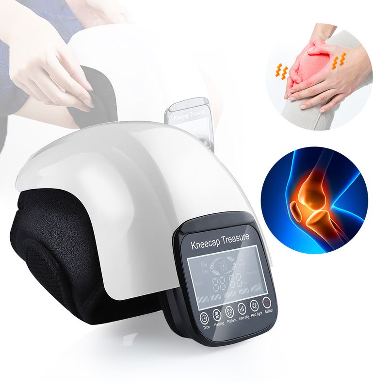 Heizmassagegerät Infrarout Heizung Loftdrock Elektresch Vibratioun Knéi Physiotherapie Instrument fir Gelenk Arthritis Péng_voghion.com