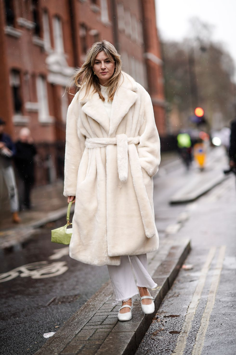 Women's Clothing Long Rabbit Fur Mink Imitation Fur Coat Thickened Coat Women's Slim Plush Coat_voghion.com