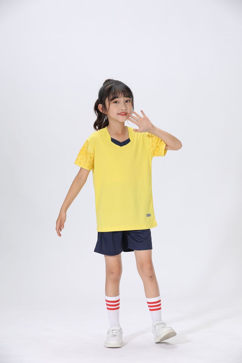 Summer children's sports quick drying clothes, training suit, short sleeved football basketball pants set, summer_voghion.com