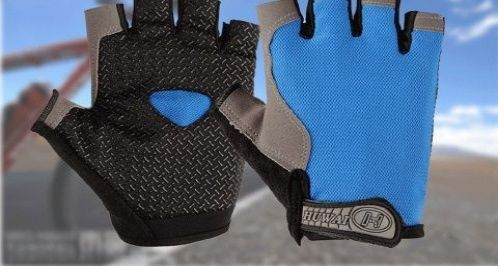Kadın ve Erkek Sporları için Parmak Eldivenleri Fiess Kaymaz Yaz İnce Yarı Nefes Alabilir Binicilik Thunderbolt Sürüş Avcılık_voghion.com