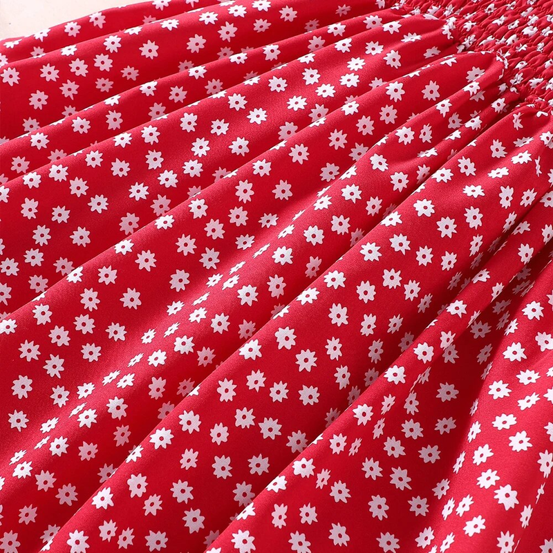 Nouveau Vacances d'été vent Lotus feuille bord petite fleur fragmentée sangle suspendue Dre pour les enfants du collège et_voghion.com