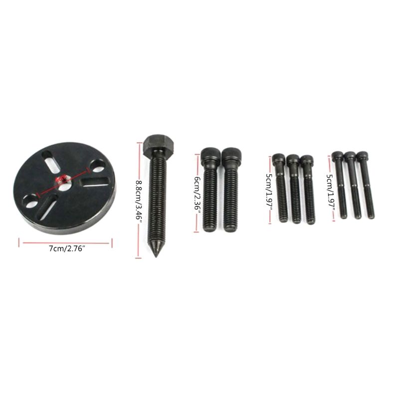 Auto Klimaanlage Kompressor Kupplung Sucker Extractor Puller Installer ToolKit R2LC_voghion.com